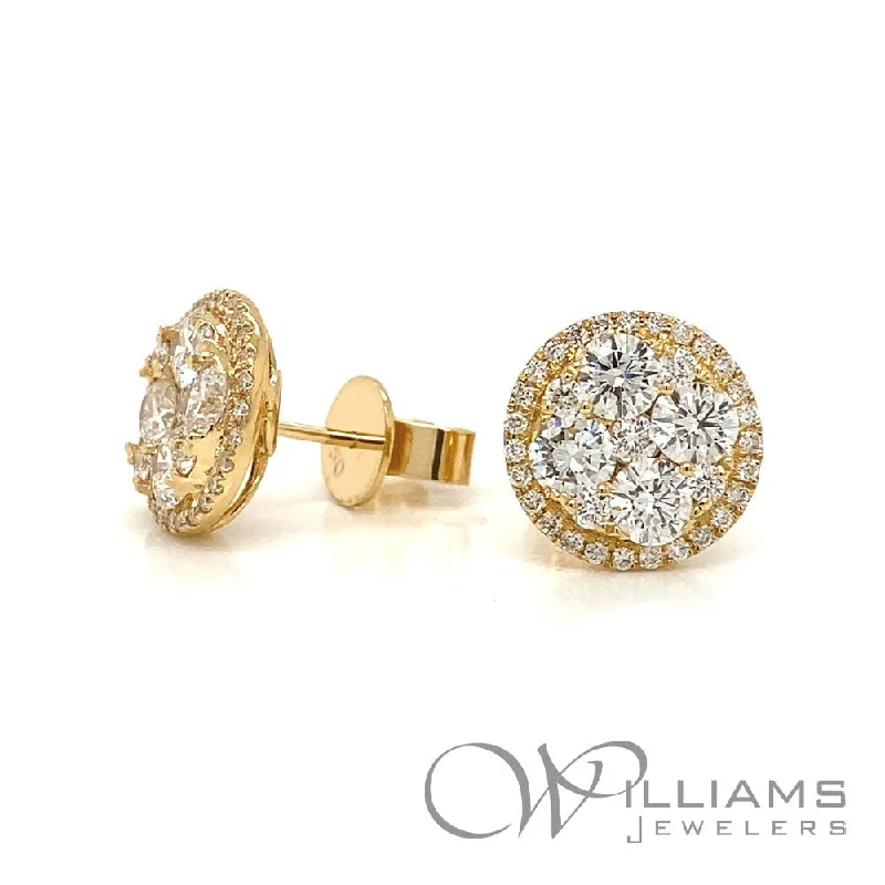 Williams Signature 18 Karat Diamond Earrings