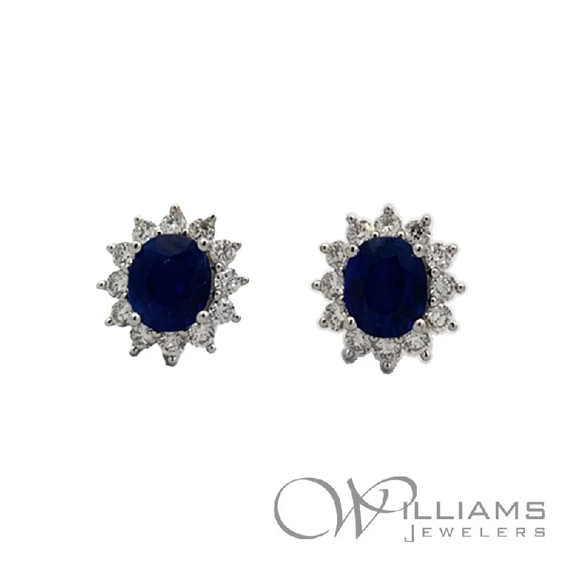 Williams Signature 18 Karat Sapphire Earrings