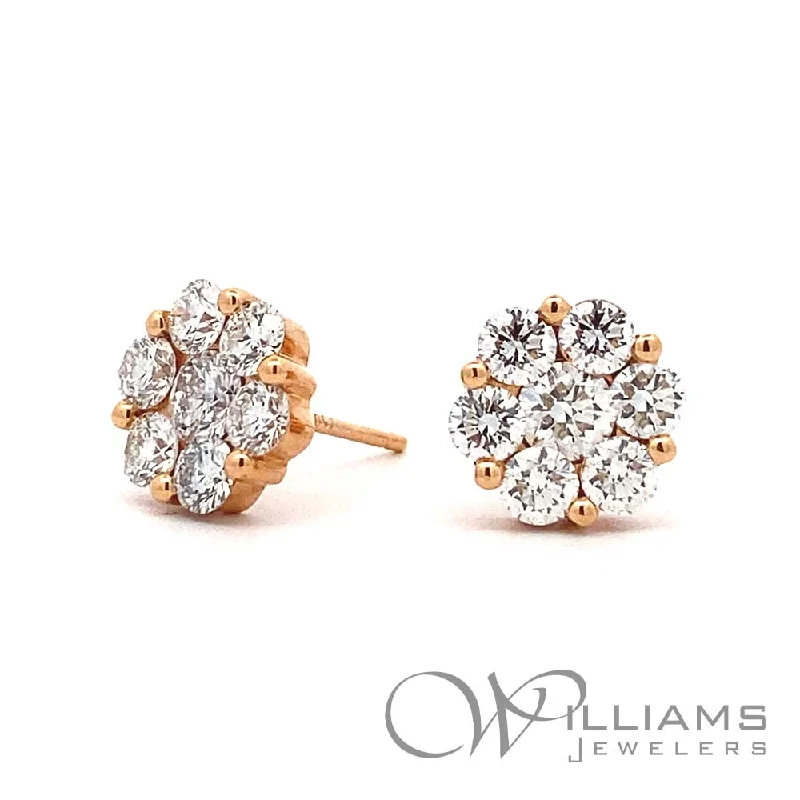 Williams Signature 18 Karat Diamond Earrings