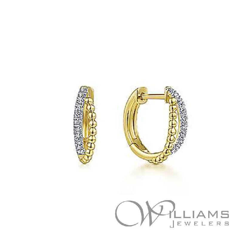 Gabriel & Co. Bujukan 14 Karat Diamond Earrings