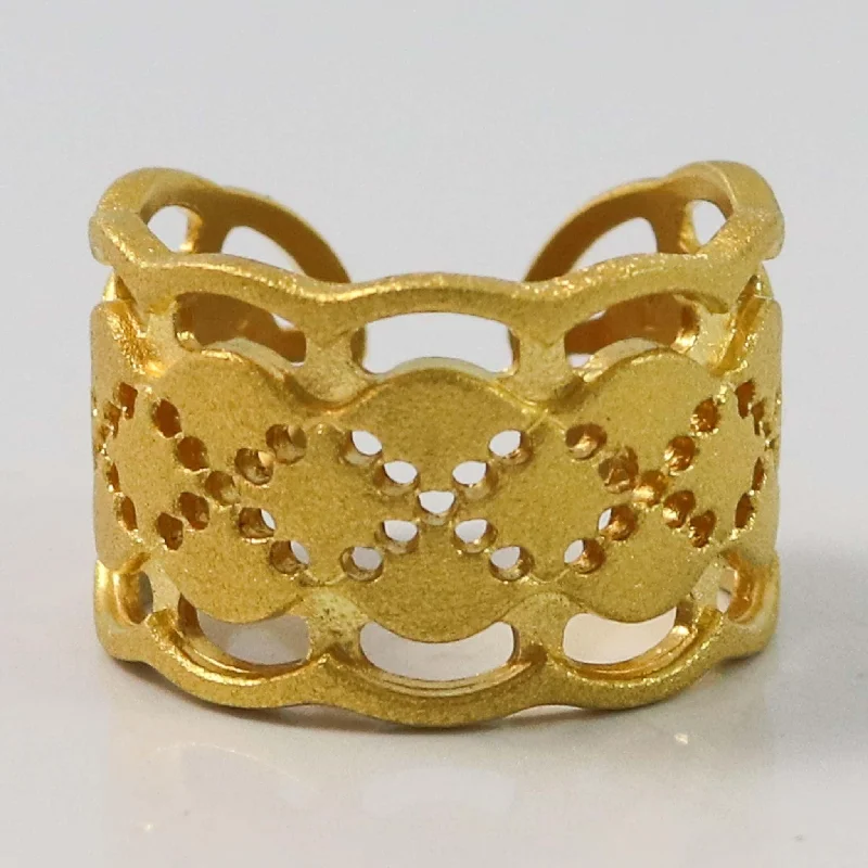 Gold Lace Ring