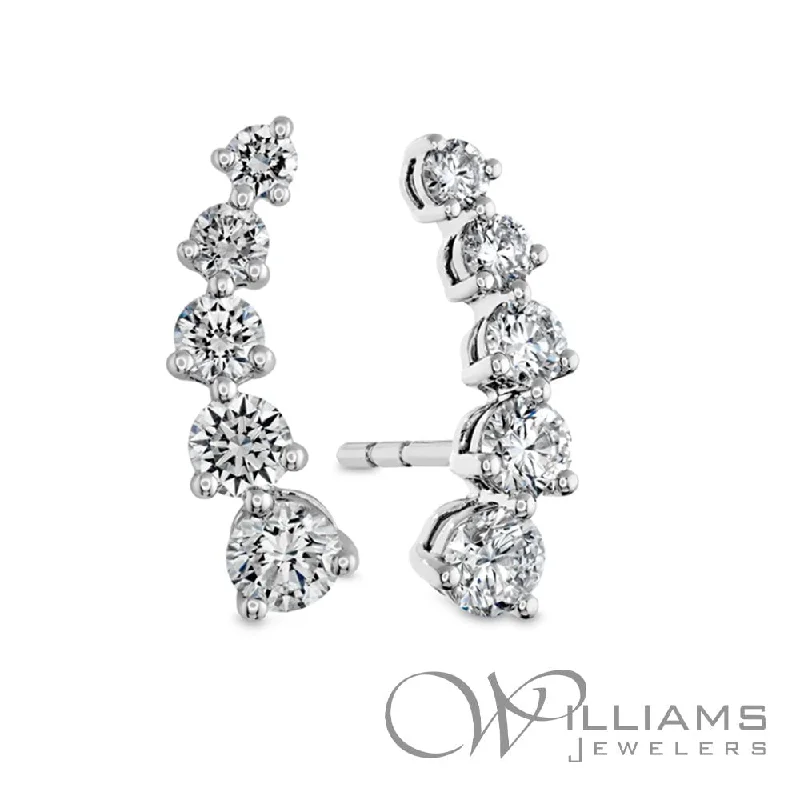 Memoire Essential 18 Karat Diamond Earrings