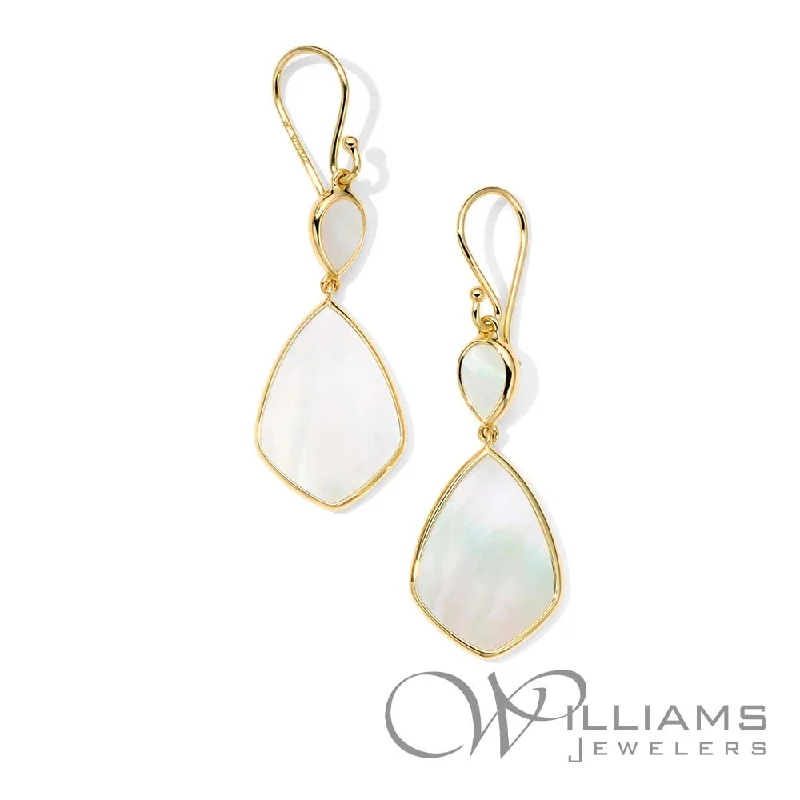 Ippolita Rock Candy 18 Karat Mother of Pearl Earrings