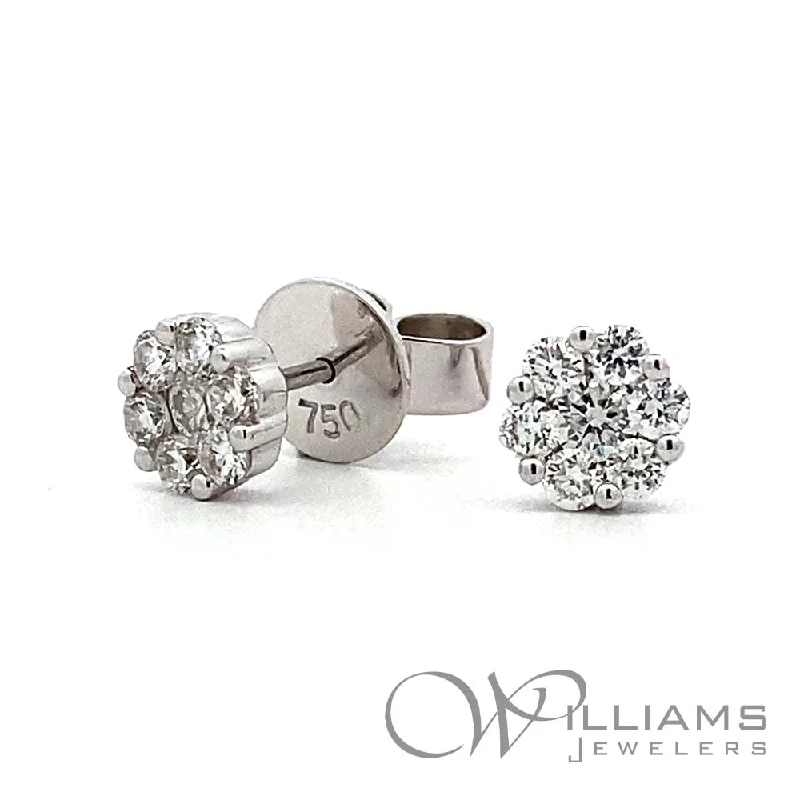 Williams Signature 18 Karat Diamond Earrings