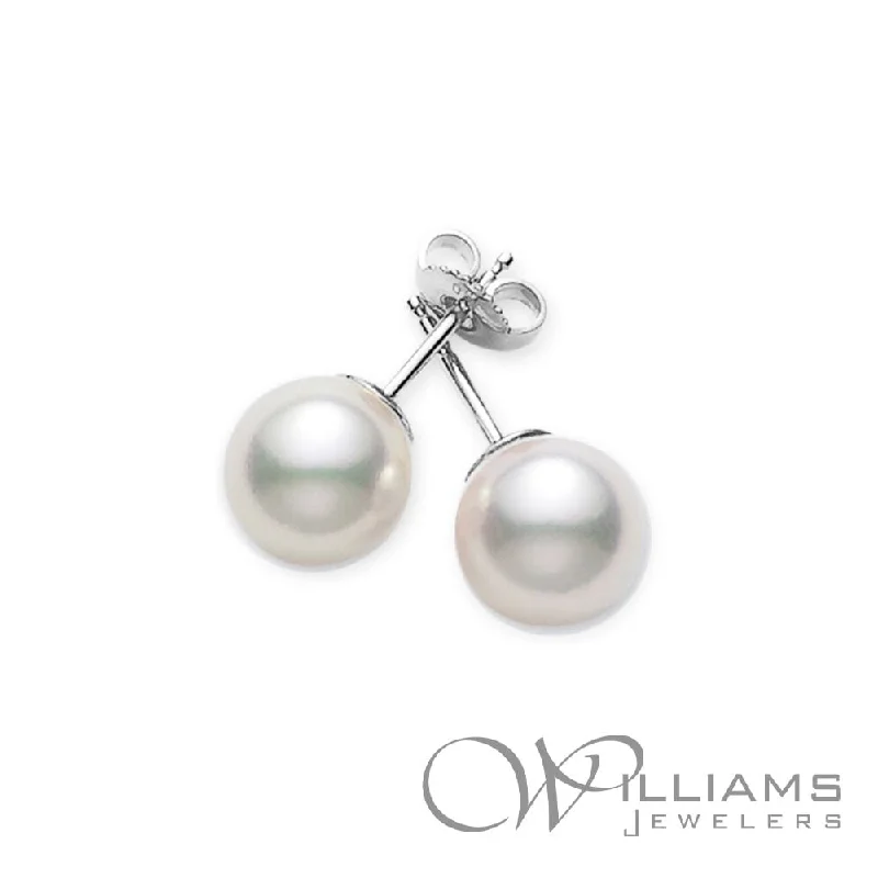 Mikimoto 18 Karat Pearl Earrings