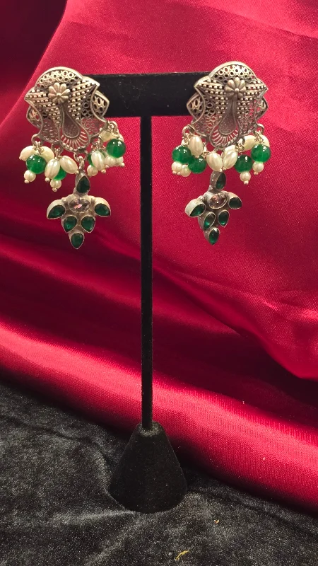 Traditional Earrings With Elephant Designs