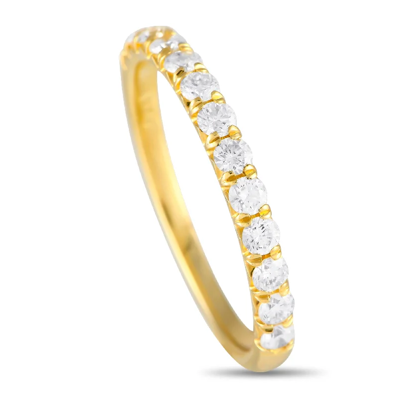 LB Exclusive 14K Yellow Gold 0.54ct Diamond Ring MF24-100124