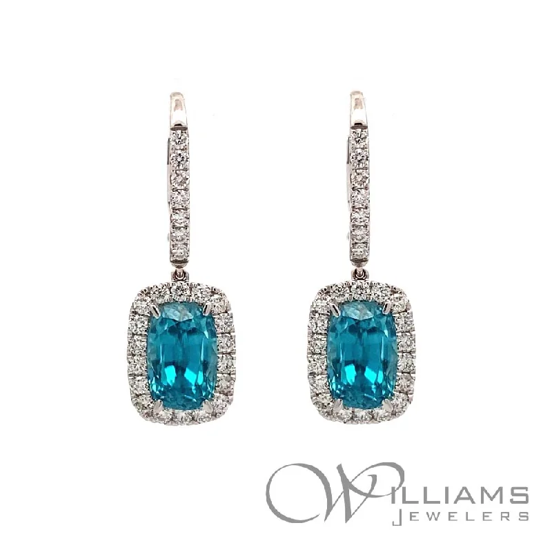 Williams Signature 18 Karat Zircon Earrings