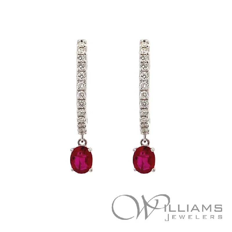 Williams Signature 14 Karat Ruby Earrings