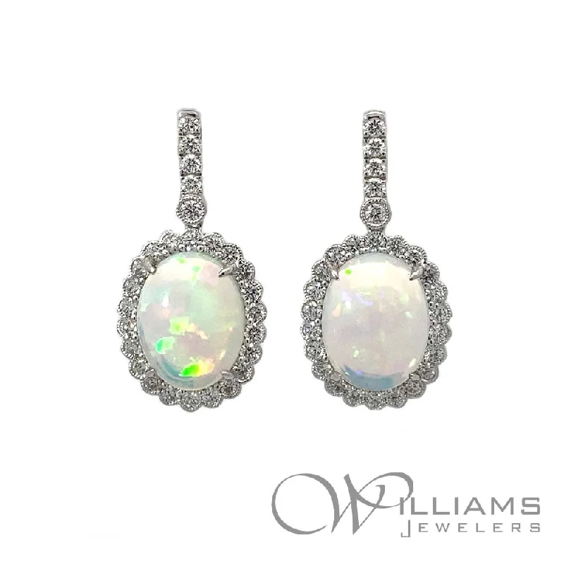 Williams Signature 18 Karat Opal Earrings