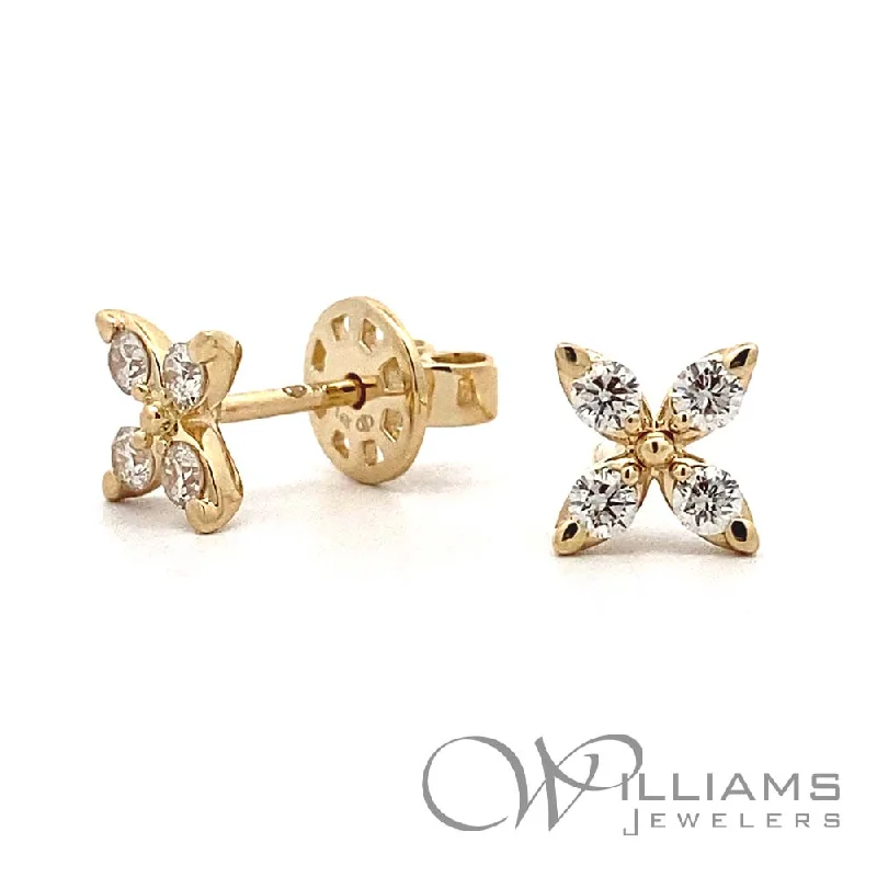 Williams Signature 14 Karat Diamond Earrings