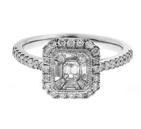 18K DIAMOND RING