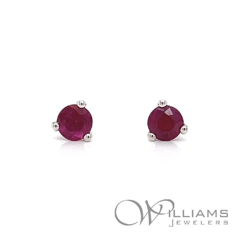 Williams Signature 14 Karat Ruby Earrings