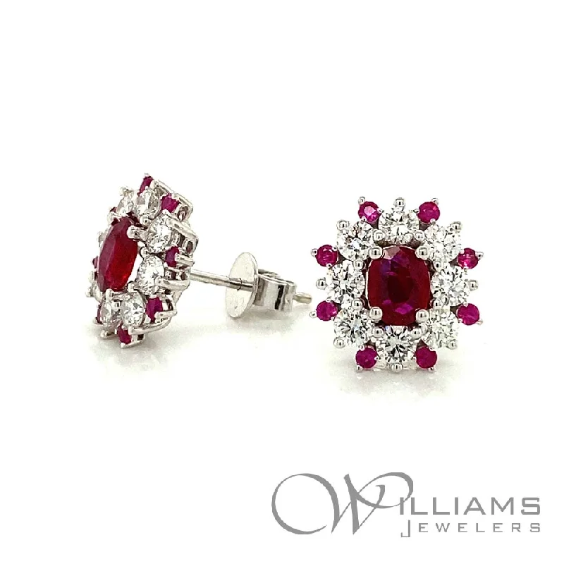 Williams Signature 14 Karat Ruby Earrings