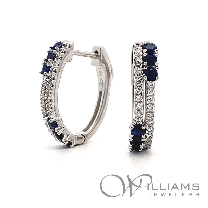 Williams Signature 14 Karat Sapphire Earrings