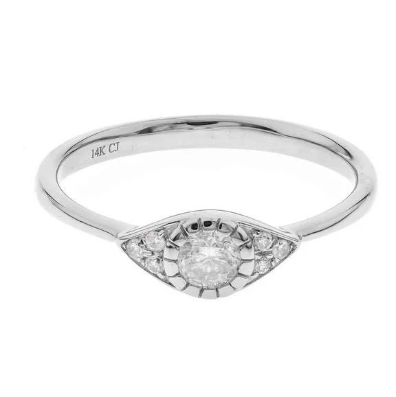 14K DIAMOND RING