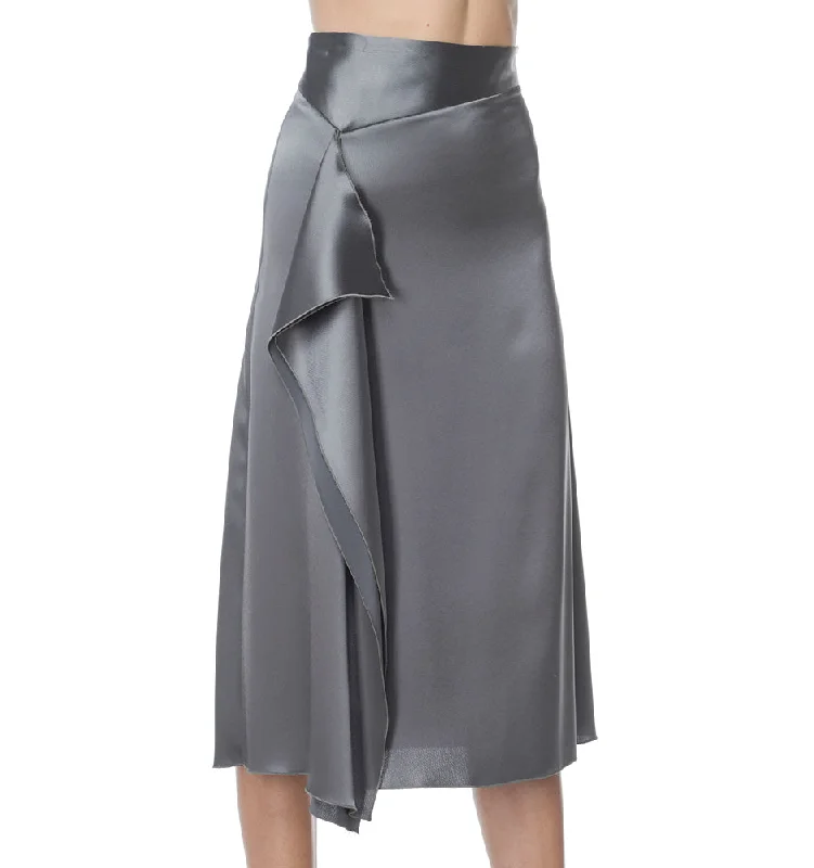 Hematite Frill Skirt