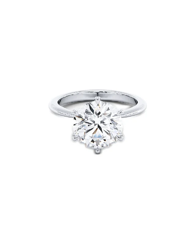 2 Carat Round Shape Diamond Ring