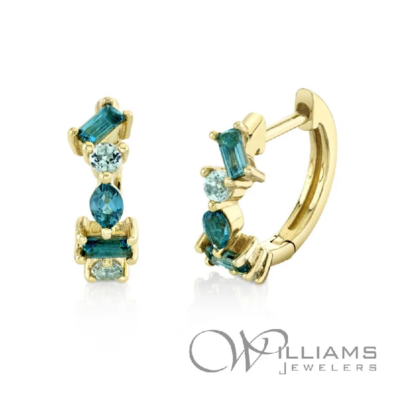 Sloane Street Sloane Street 18 Karat Topaz Earrings