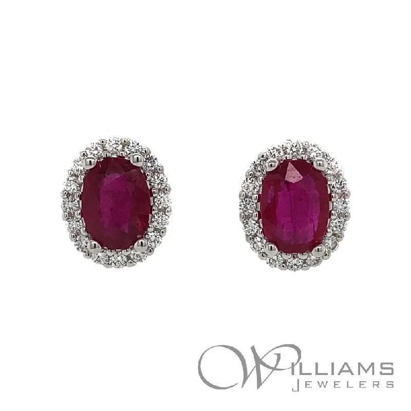 Williams Signature 18 Karat Ruby Earrings