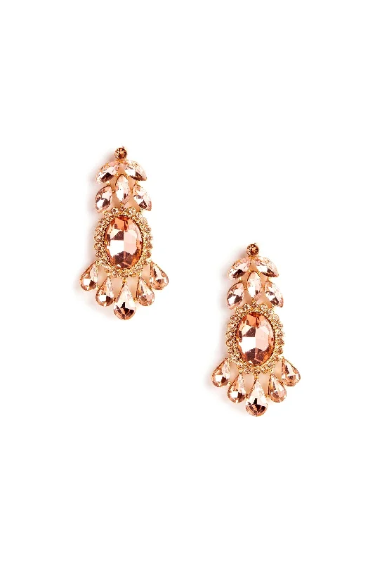 Oh So Glam Gemstone Earrings