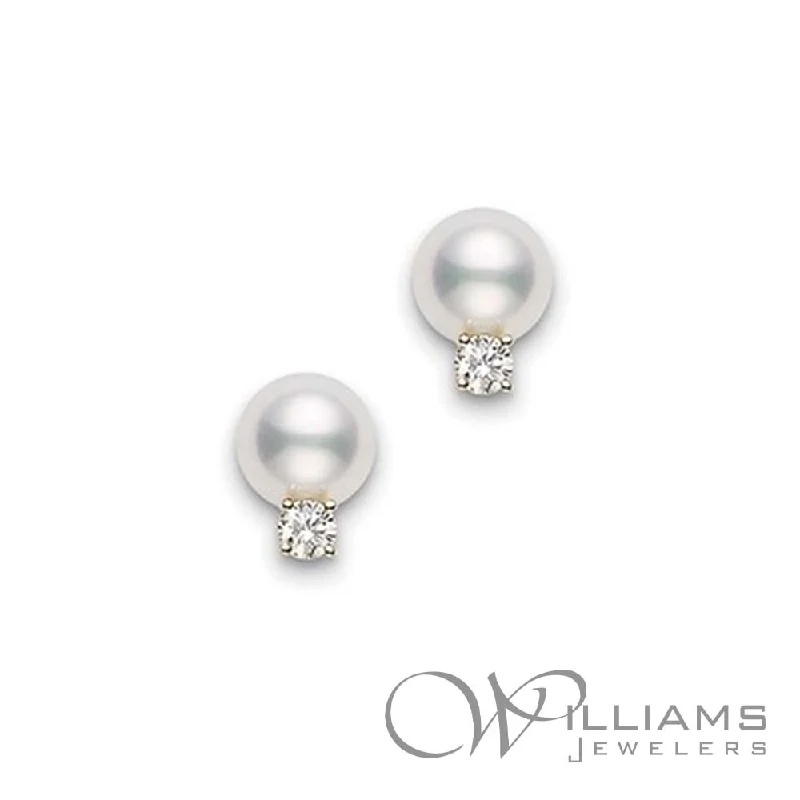 Mikimoto 18 Karat Pearl Earrings