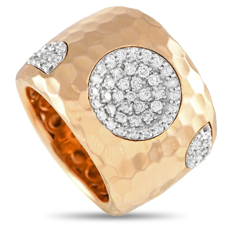 Roberto Coin 18K Rose Gold 1.0ct Diamond Ring RC15-091224