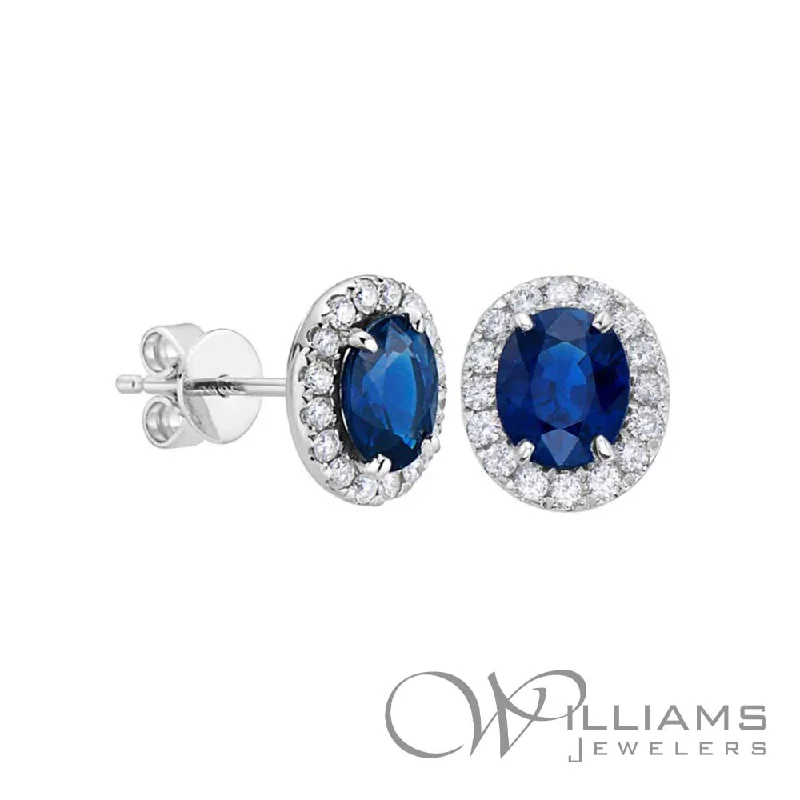 Williams Signature 14 Karat Sapphire Earrings