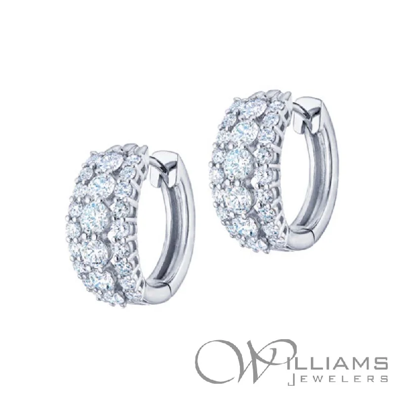 Kwiat Lyric 18 Karat Diamond Earrings