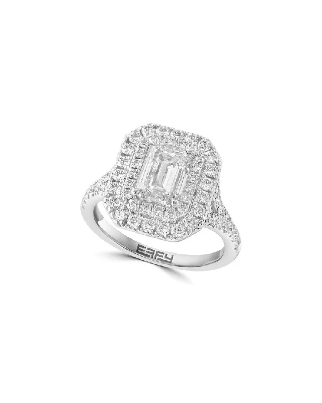 Effy Fine Jewelry 14K 2.87 ct. tw. Lab-Grown Diamond Ring