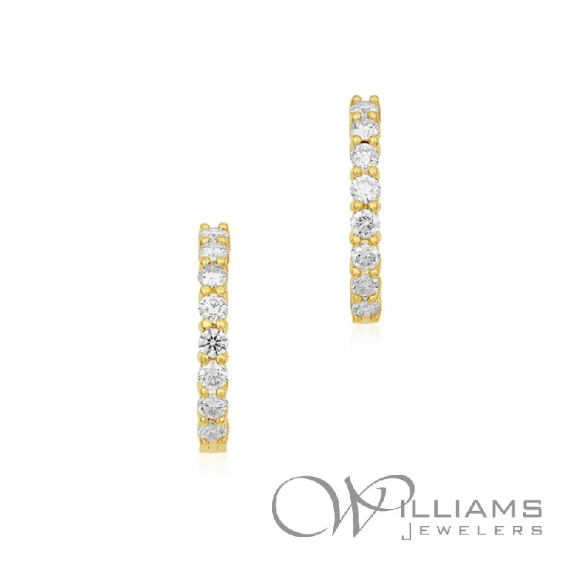 Roberto Coin 18 Karat Diamond Earrings