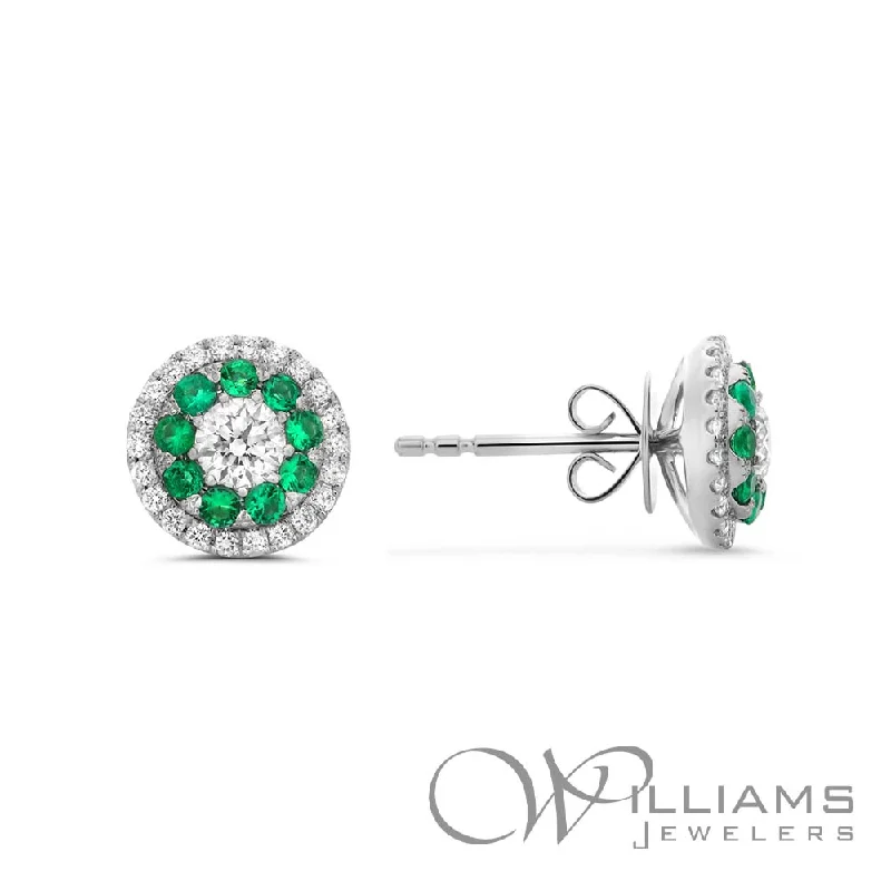 Williams Signature 14 Karat Emerald Earrings