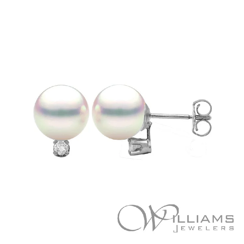 Williams Signature 14 Karat Pearl Earrings