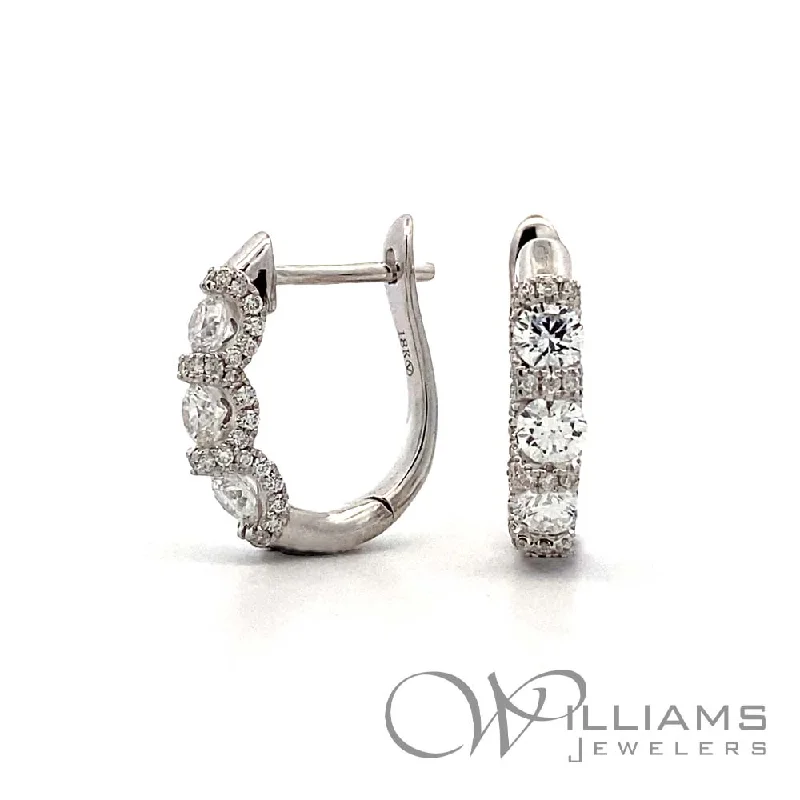 Williams Signature 18 Karat Diamond Earrings