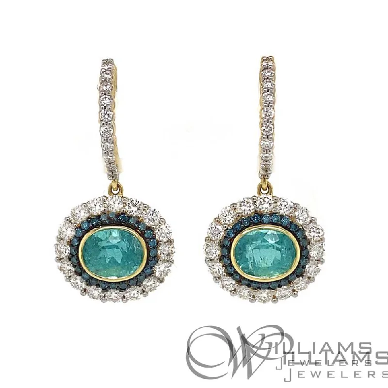 Sloane Street 18 Karat Opal Earrings