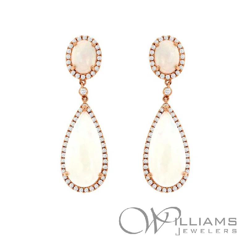 Williams Signature 14 Karat Opal Earrings