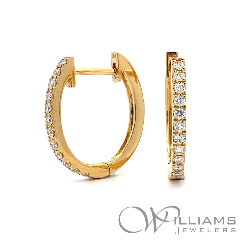 Williams Signature 18 Karat Diamond Earrings