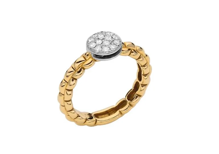 18k FOPE DIAMOND RING