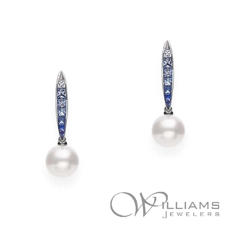 Mikimoto Ocean 18 Karat Pearl Earrings