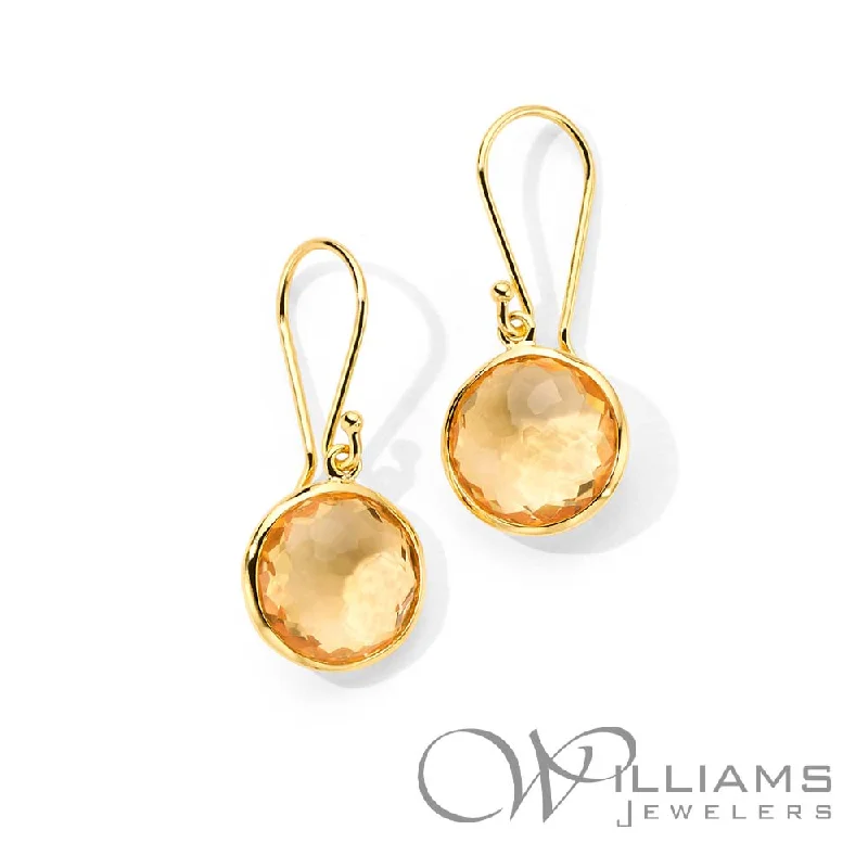 Ippolita Lollipop 18 Karat Citrine Earrings