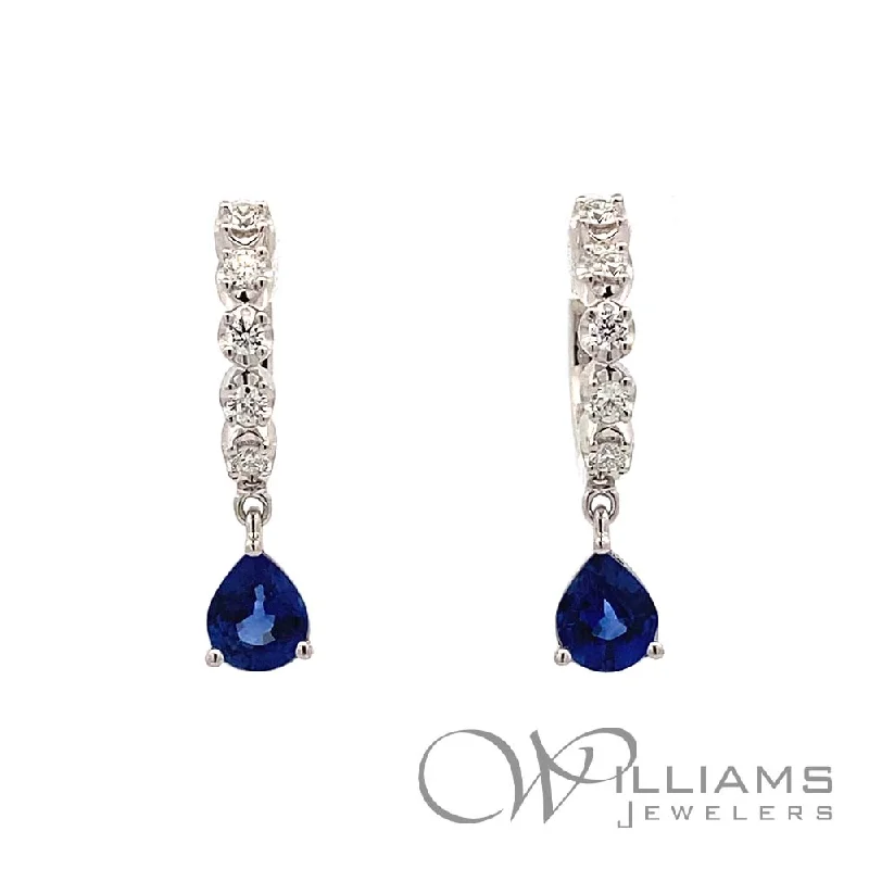 Williams Signature 18 Karat Sapphire Earrings