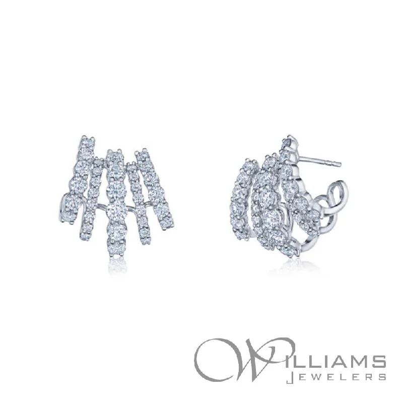 Kwiat Lyric 18 Karat Diamond Earrings