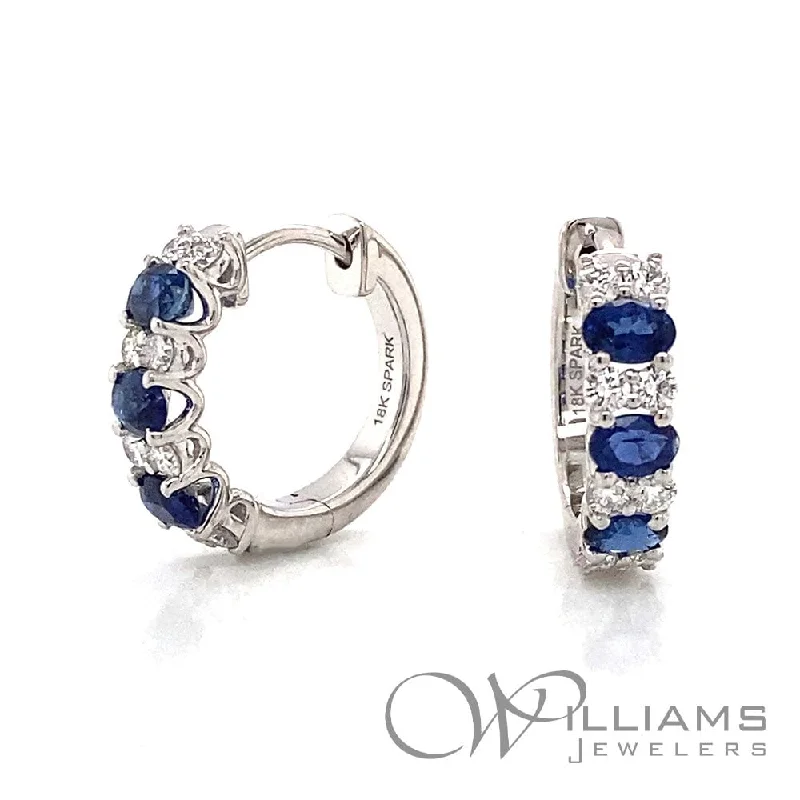 Williams Signature 18 Karat Sapphire Earrings