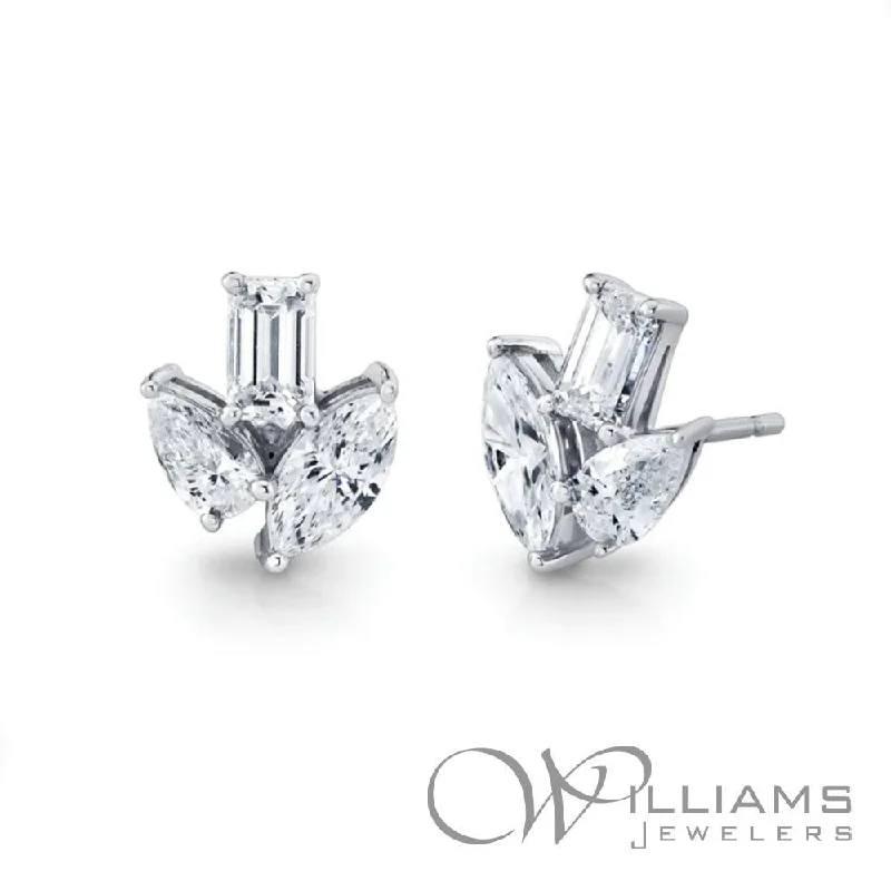 Williams Signature 18 Karat Diamond Earrings