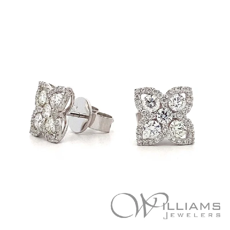 Williams Signature 18 Karat Diamond Earrings