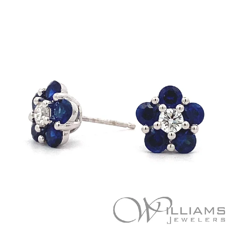 Williams Signature 18 Karat Sapphire Earrings