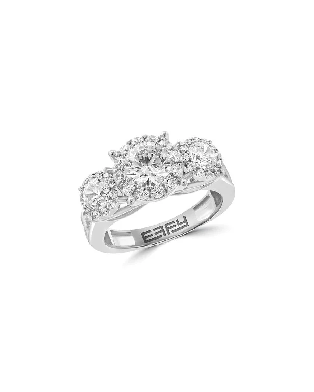 Effy Fine Jewelry 14K 2.89 ct. tw. Lab-Grown Diamond Ring