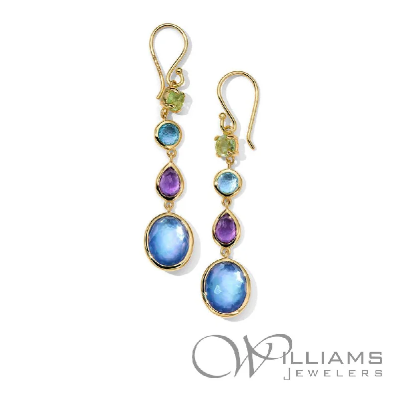 Ippolita Rock Candy 18 Karat Multi-Gem Earrings