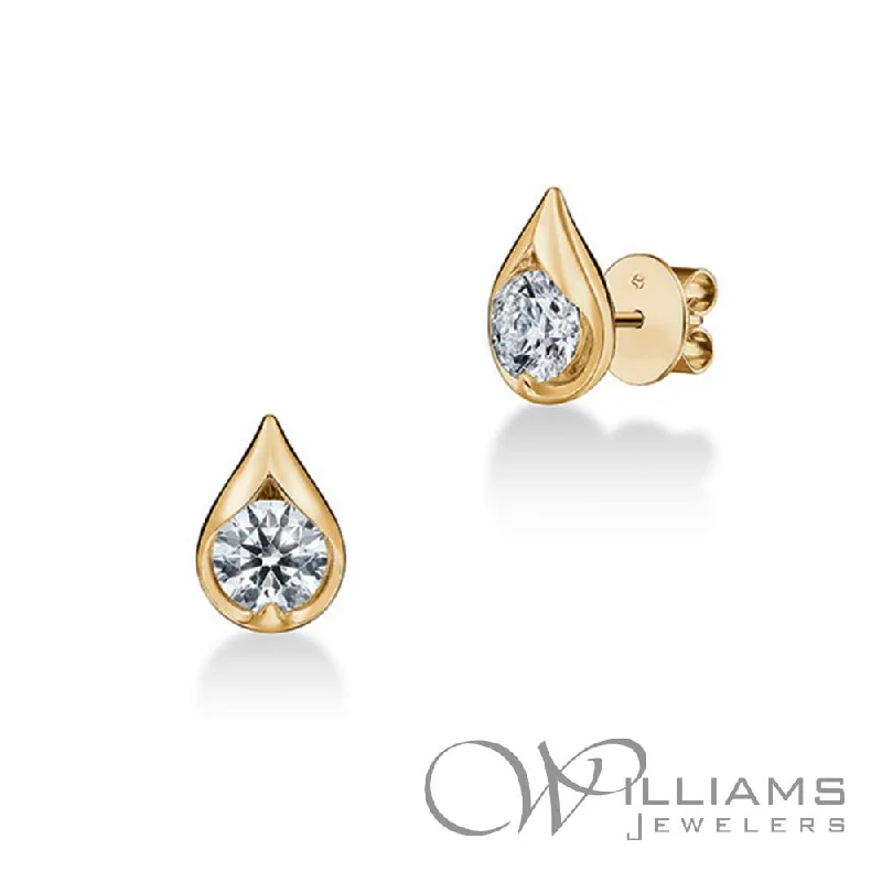 Hearts On Fire LU 18 Karat Diamond Earrings