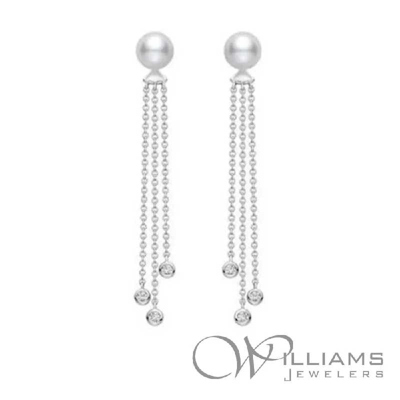 Mikimoto 18 Karat Pearl Earrings